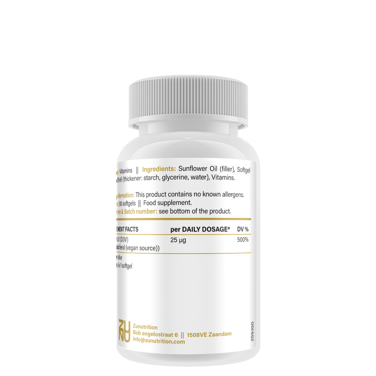 Vitamine D (veganistisch)