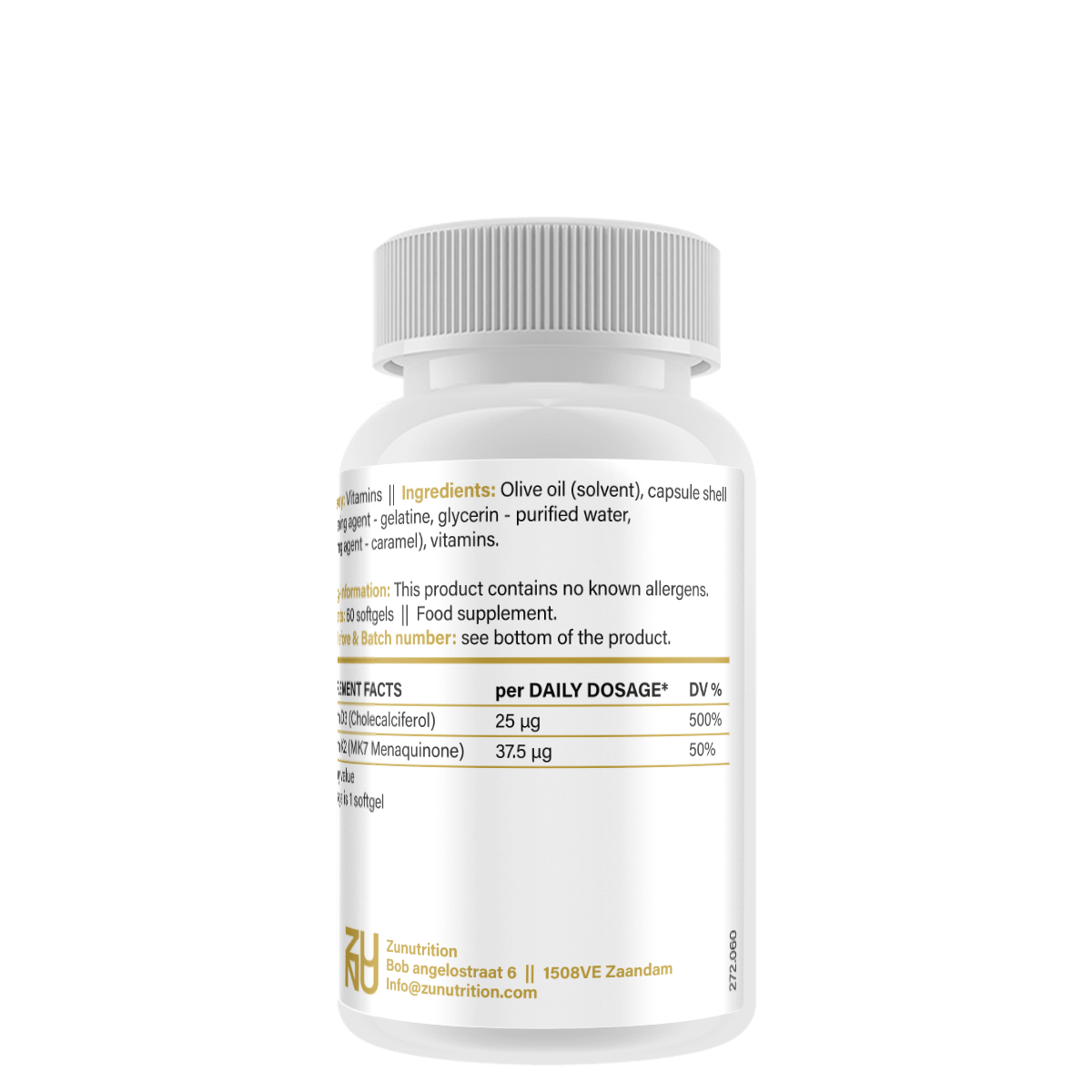 Vitamine D3+K2