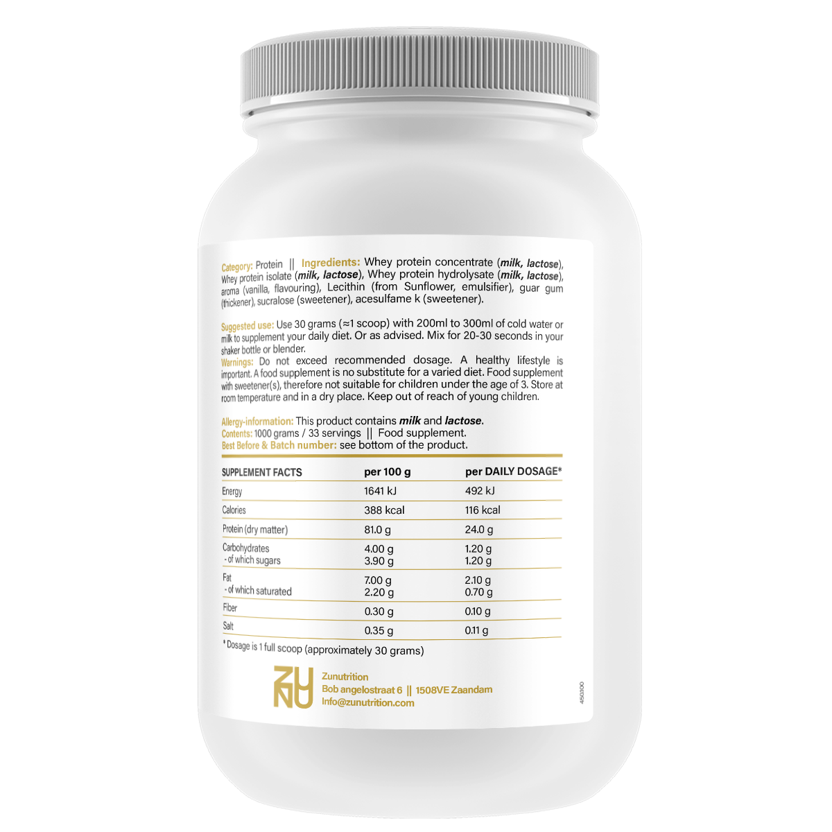 Whey-eiwit Pro